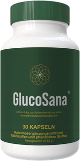 GlucoSana bottle