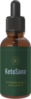 KetoSana bottle, English label